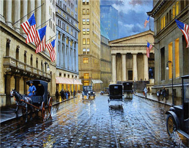 Original NYC oil art paintings by JANET TERNOFF - New York, USA